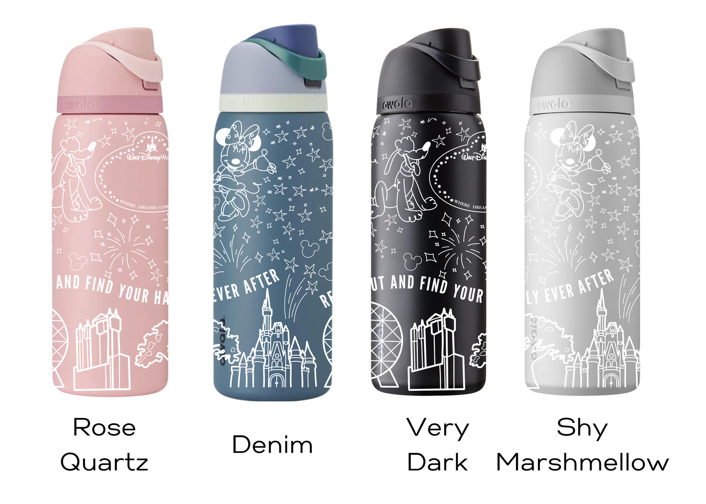 Character Autograph Owala 32oz Water Bottle, Sensational Six Engraved Tumbler, Personalized Name Tag