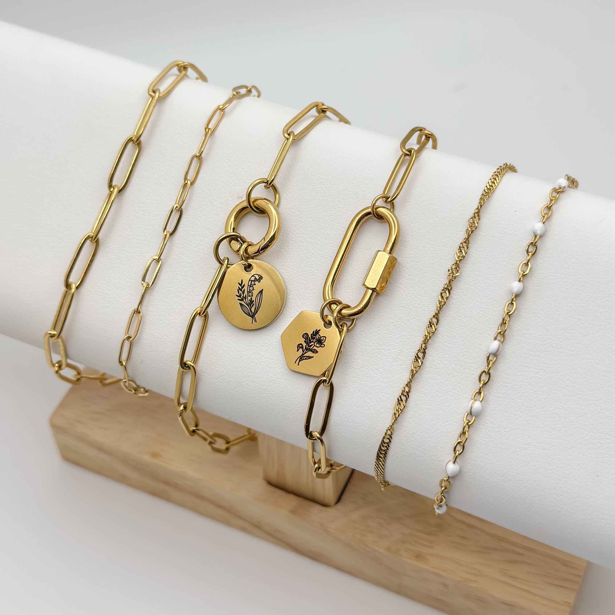 Mini Paperclip Bracelet