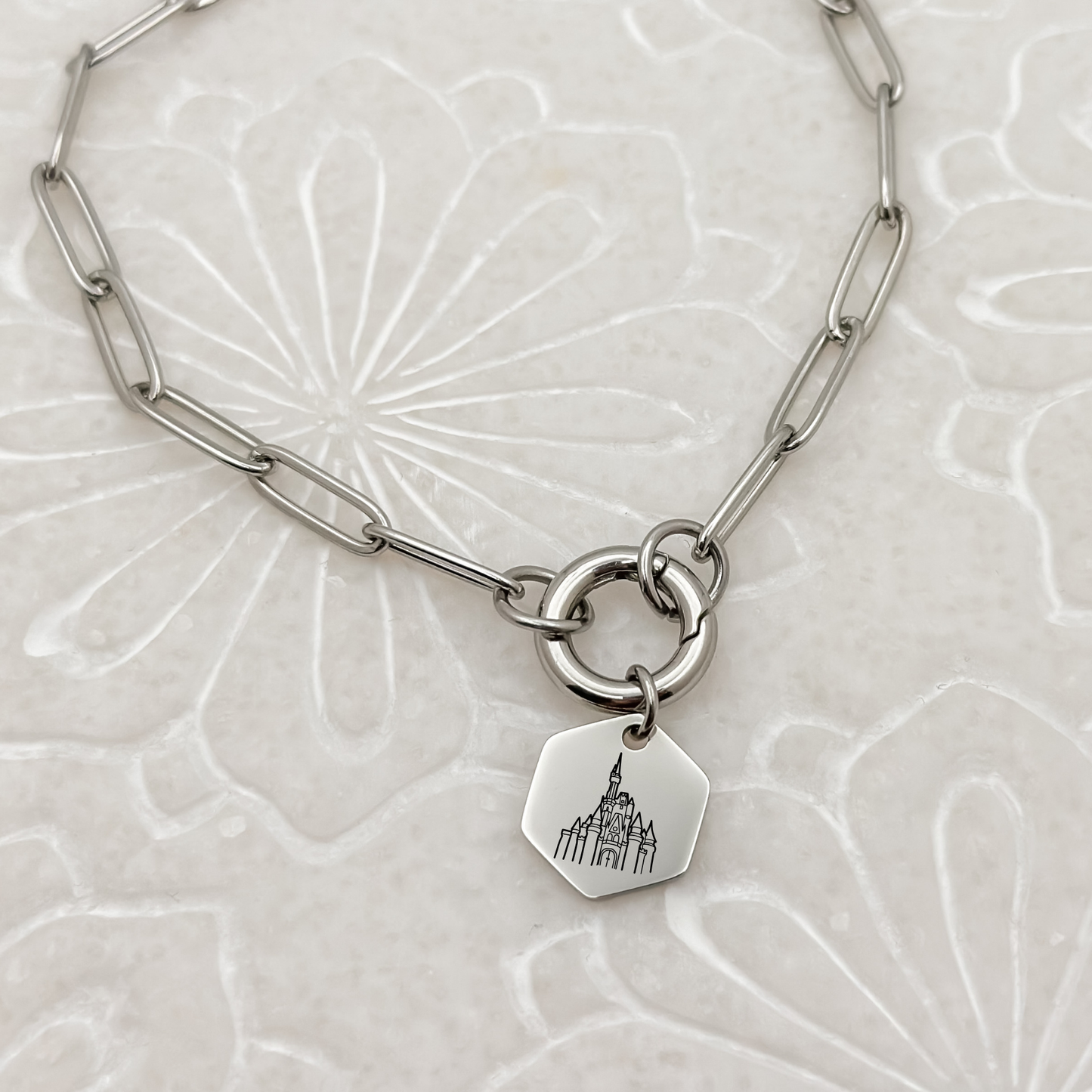 Magic K Castle Charm Bracelet