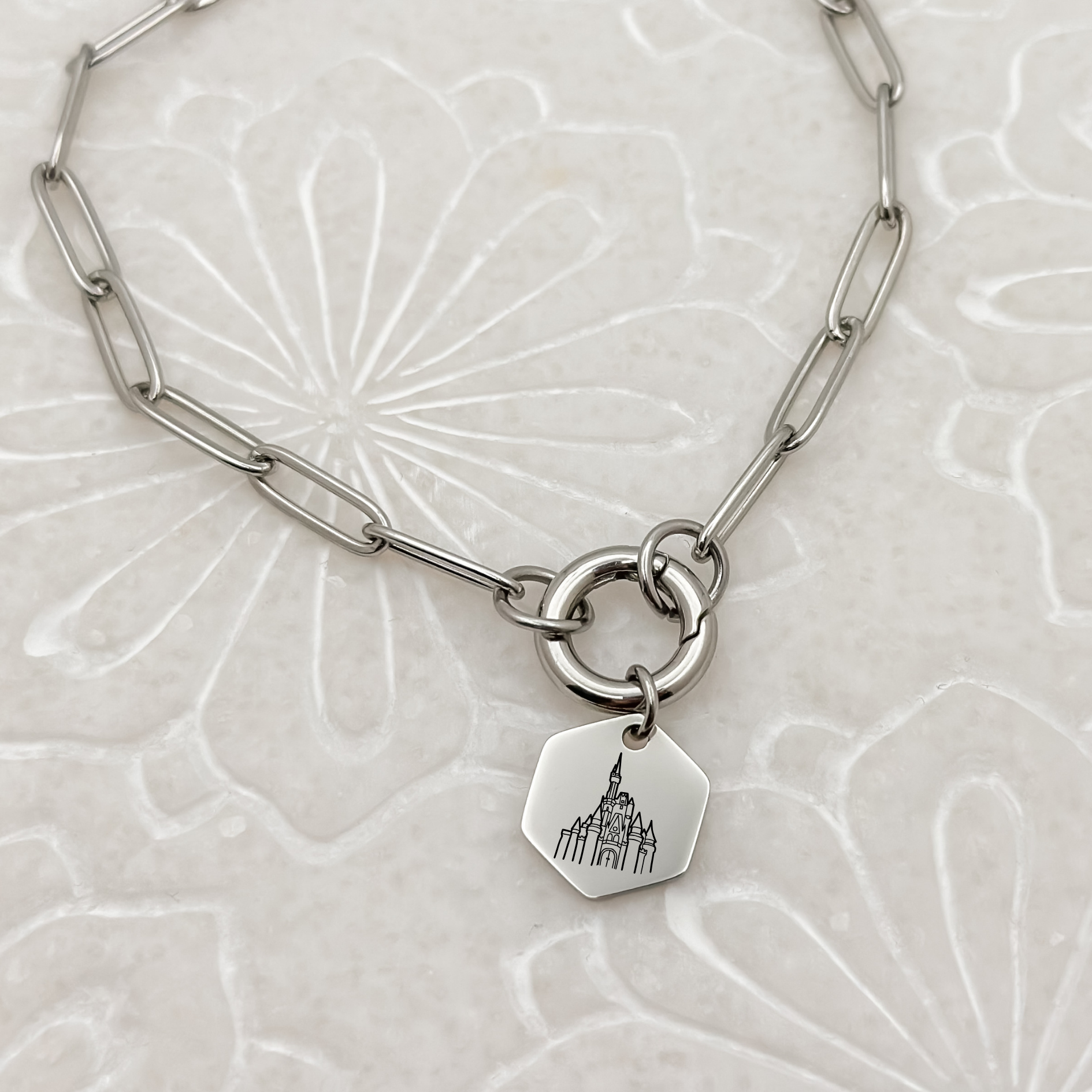 Magic K Castle Charm Bracelet