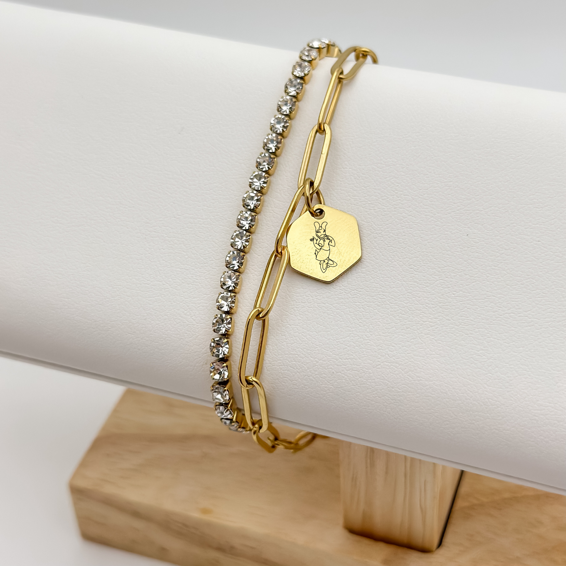 Miss Duck Sketch Bracelet