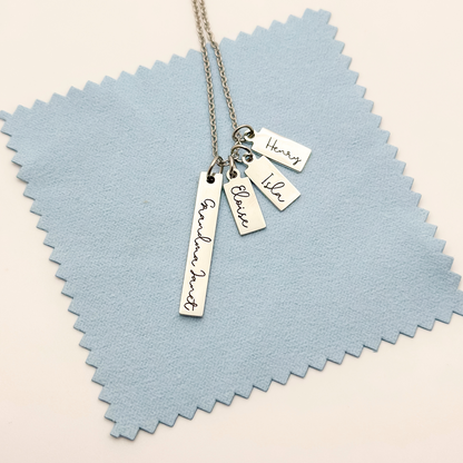 Silver Tiny Name Necklace