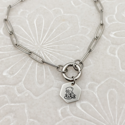 Teacups Charm Bracelet