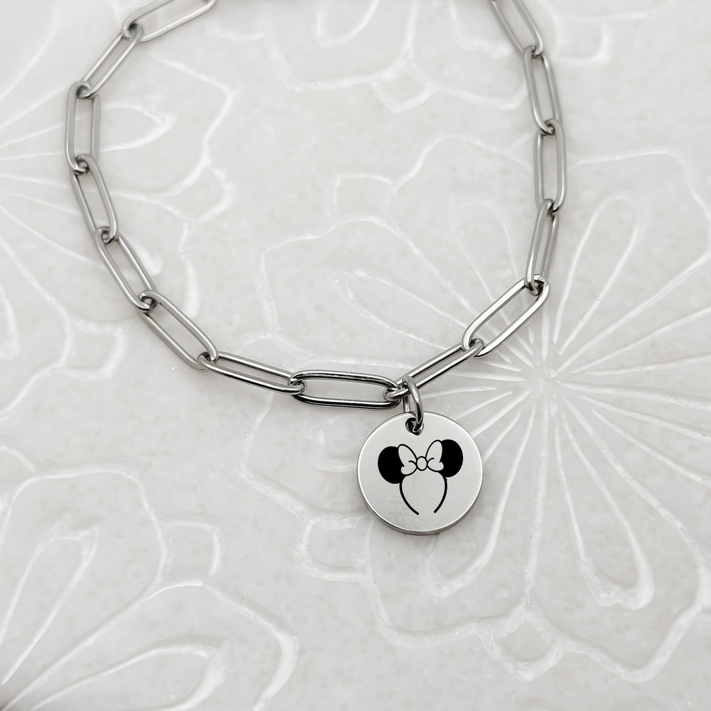 Miss Mouse Headband Charm Bracelet