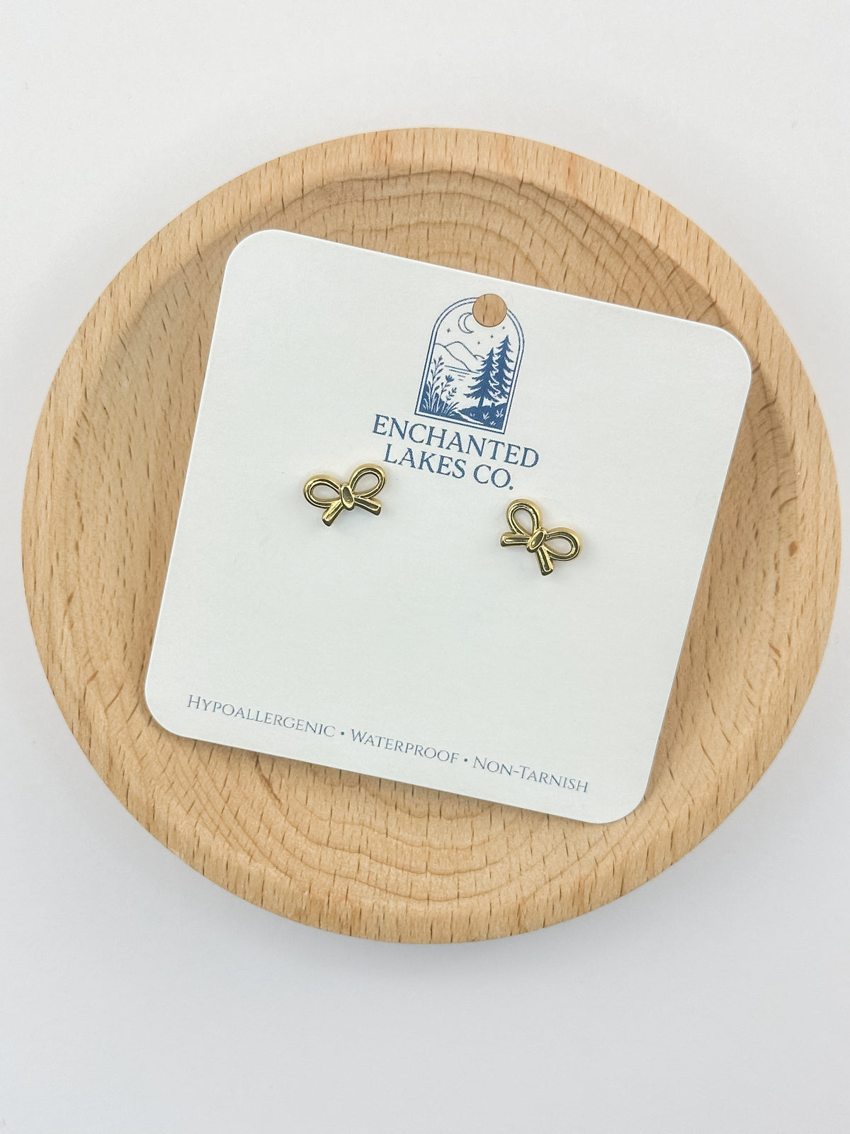 Bow Stud Earrings