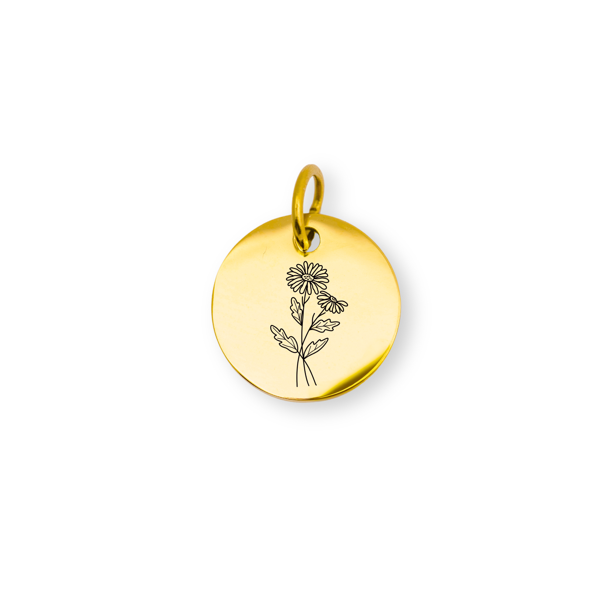 April Birth flower Charm – Daisy