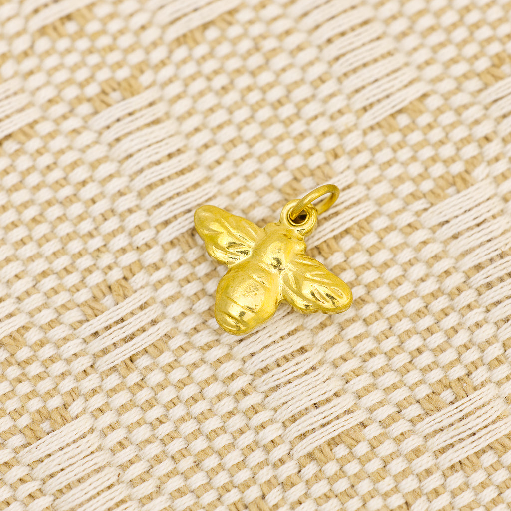 Gold Bee Charm