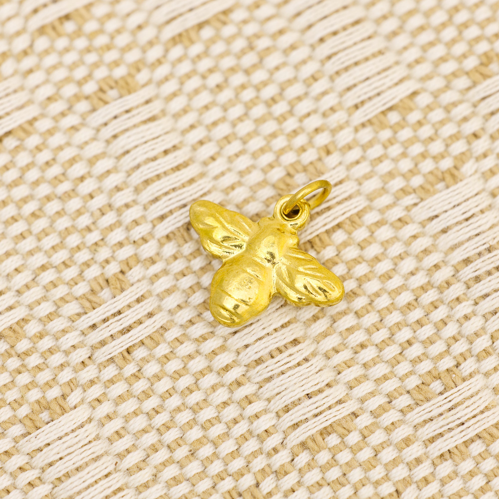 Gold Bee Charm