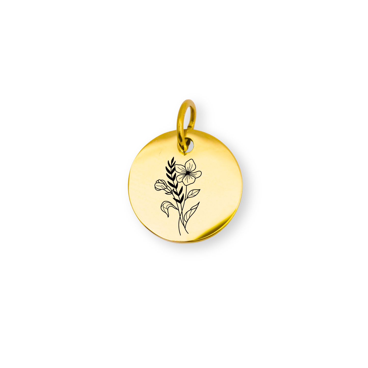 February Birth flower Charm – Violet