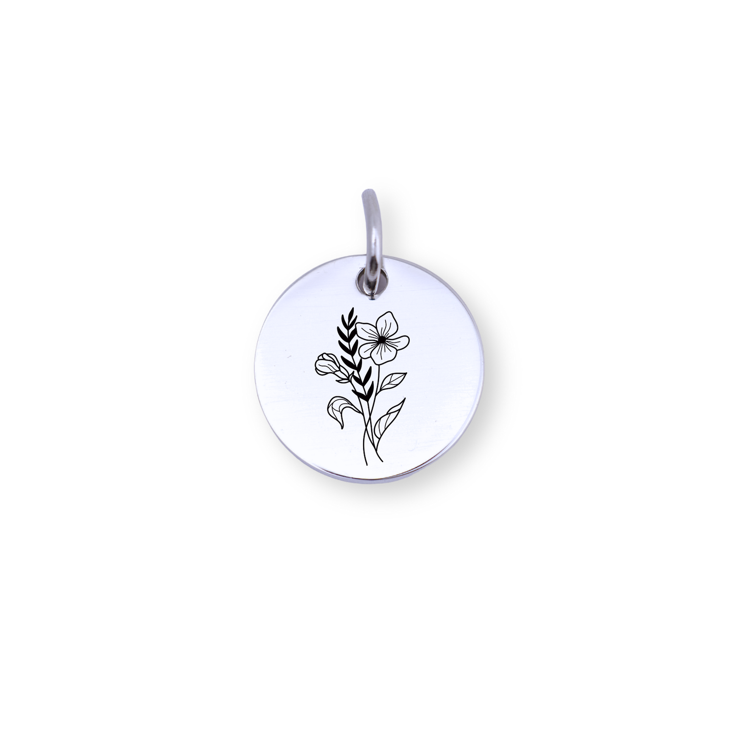 February Birth flower Charm – Violet