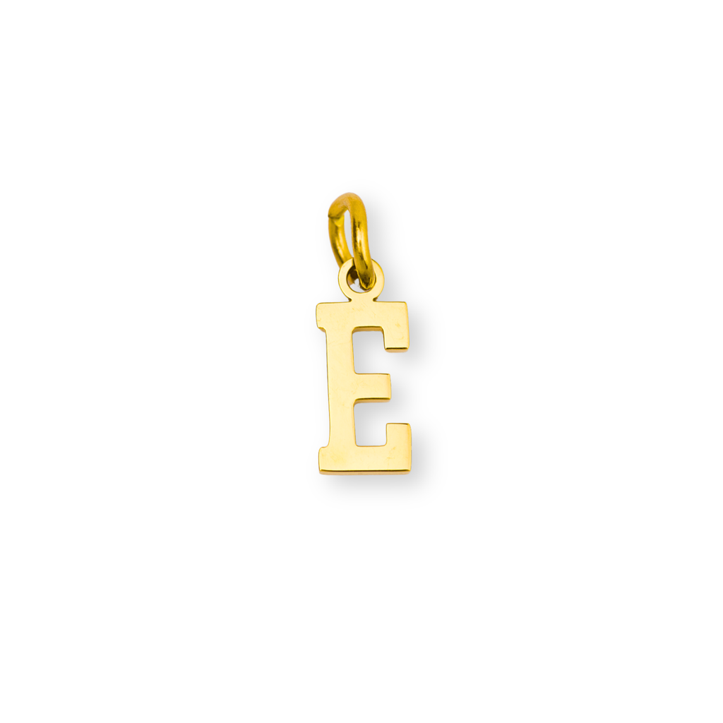 E - Letter Charm