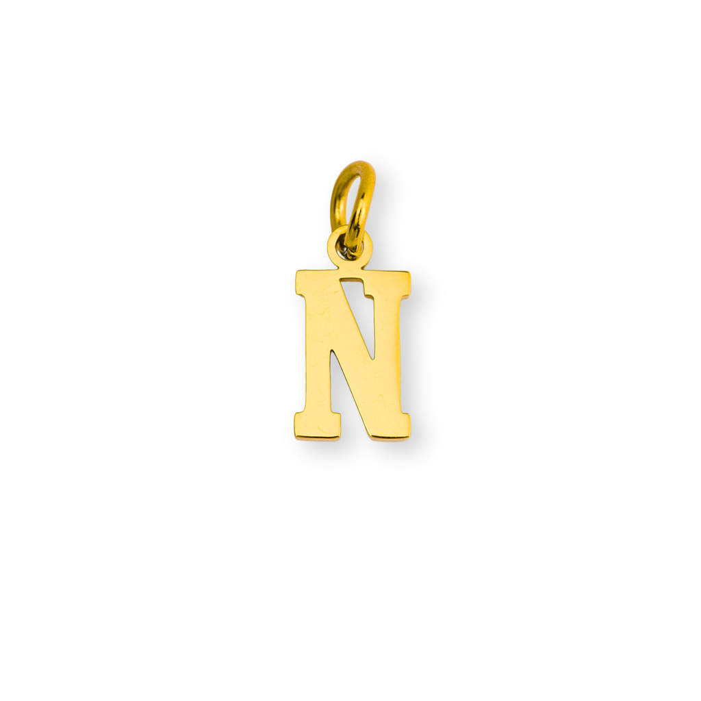 N - Letter Charm