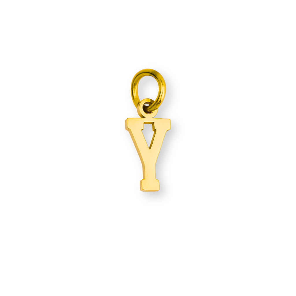 Y - Letter Charm