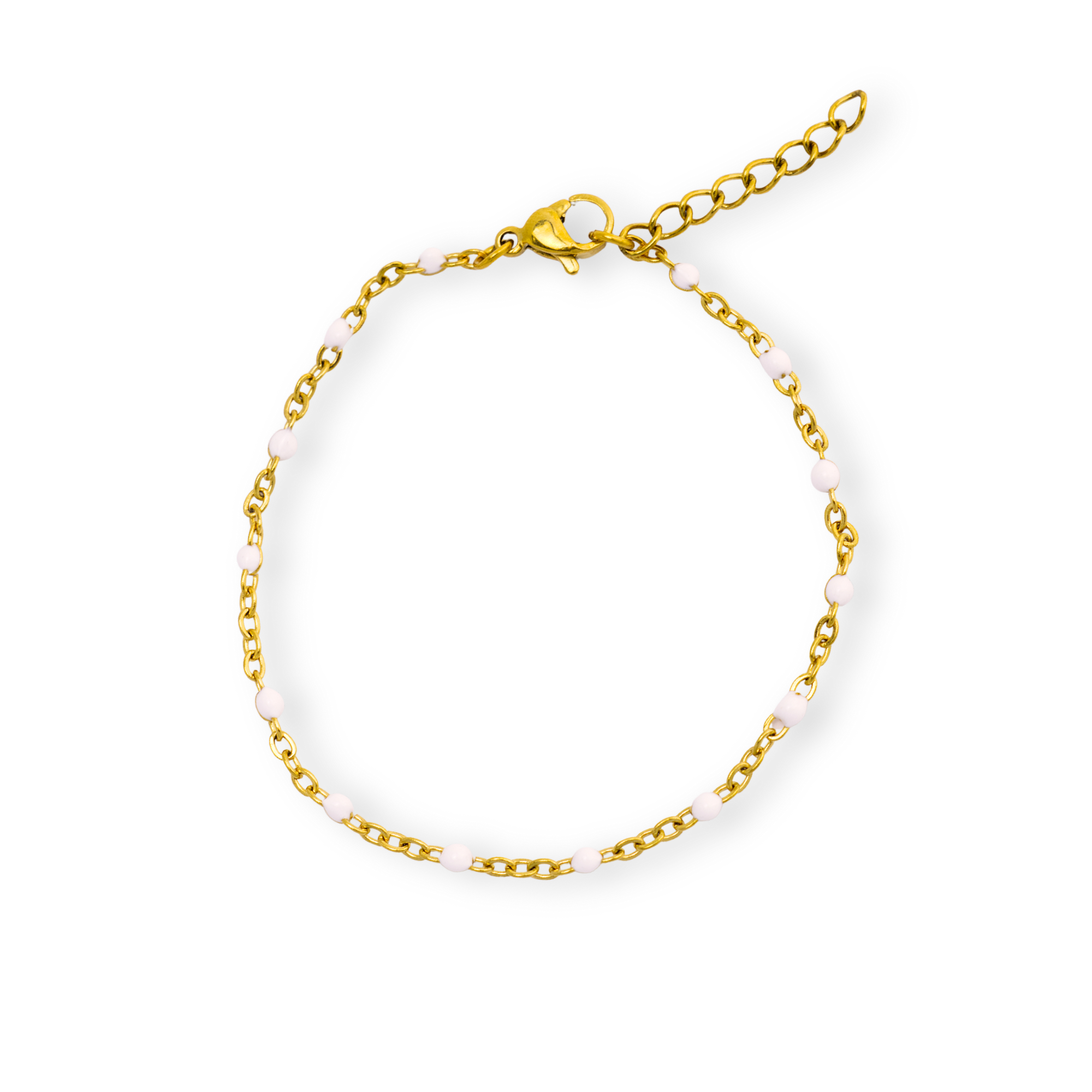 White Confetti Bracelet