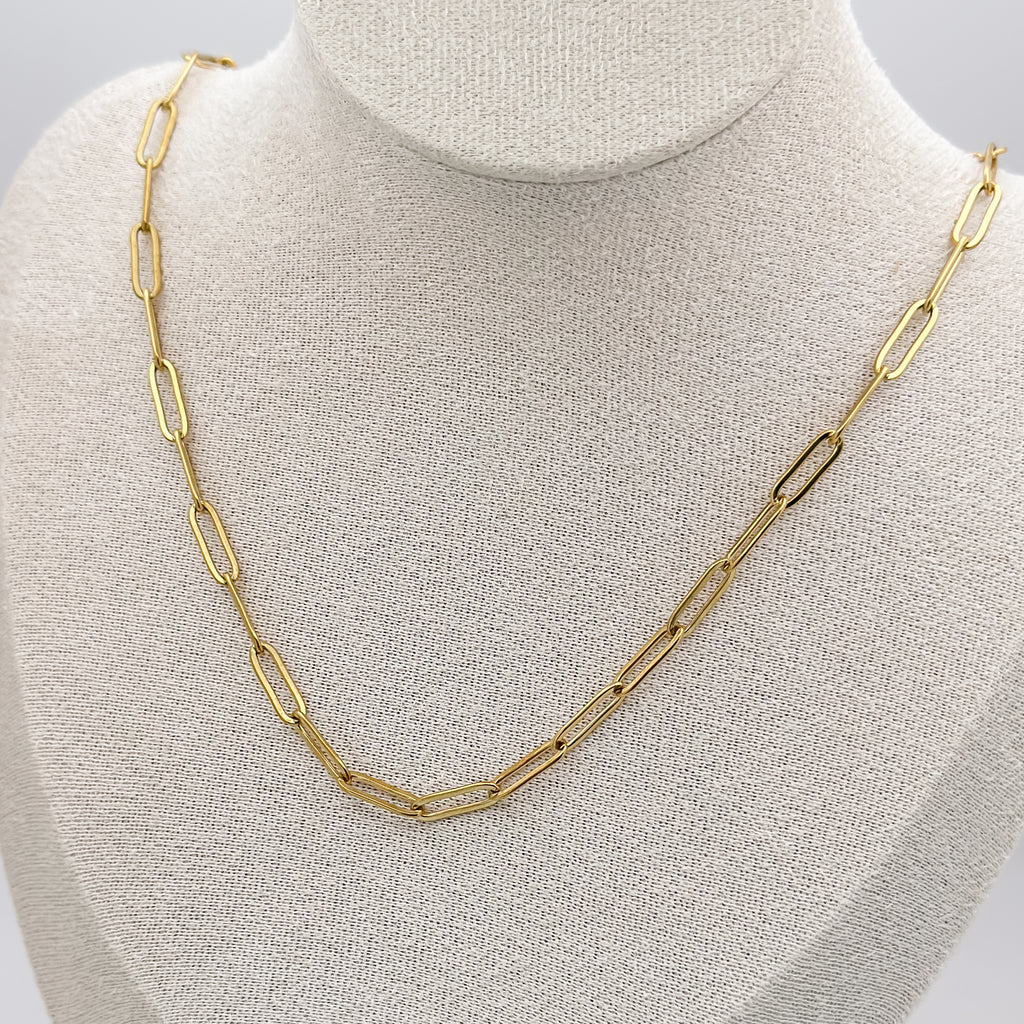 Paperclip Chain Necklace