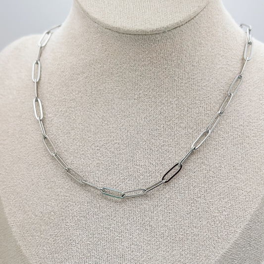 Paperclip Chain Necklace