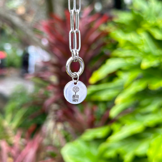 Floating House Charm Bracelet