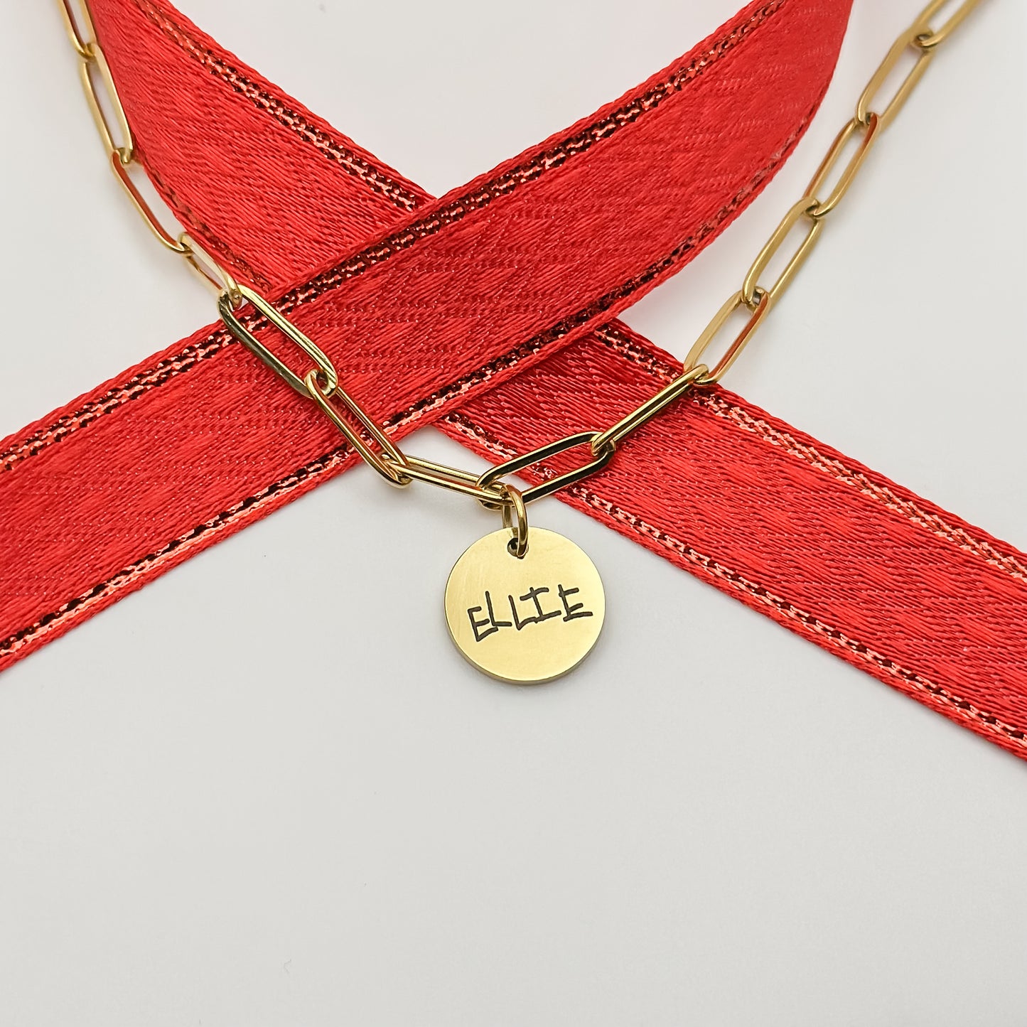 Signature Circle Name Necklace