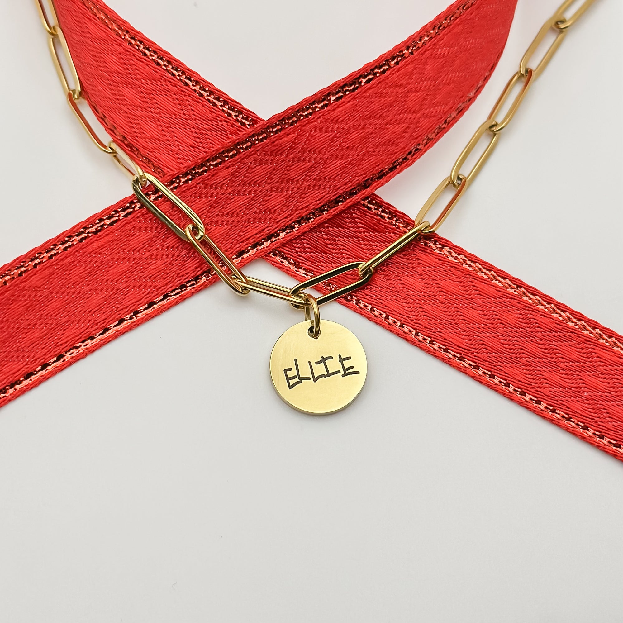 Signature Circle Name Necklace