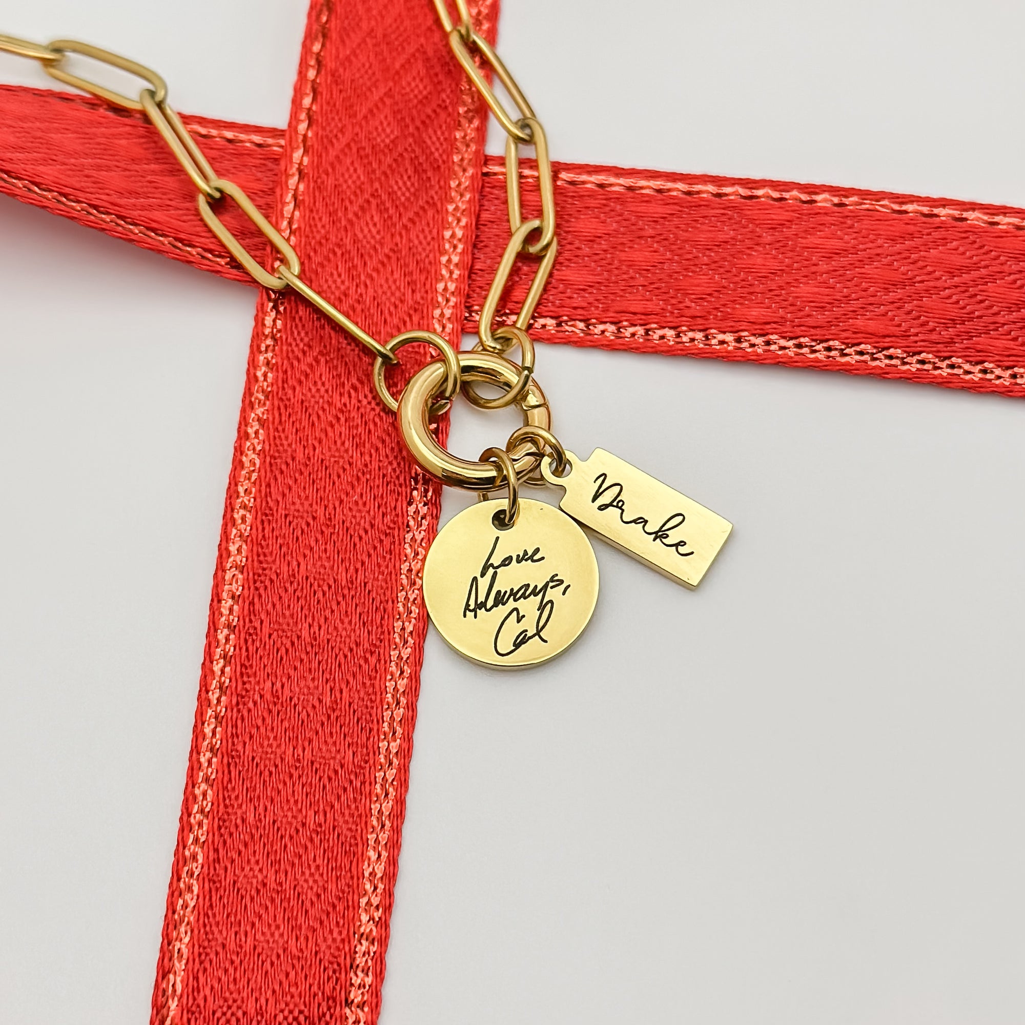 Signature Circle Name Necklace