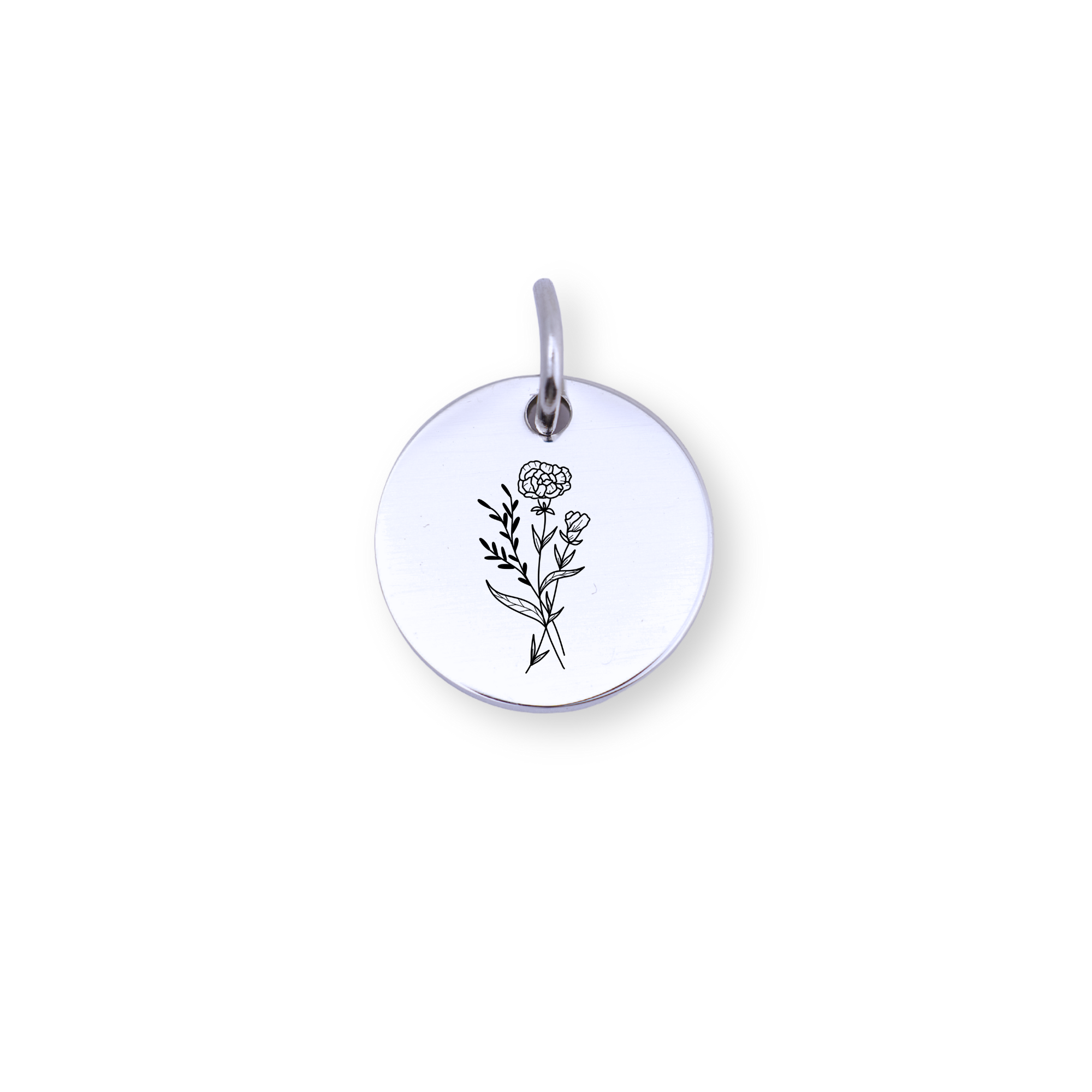 January Birth flower Charm – Carnation