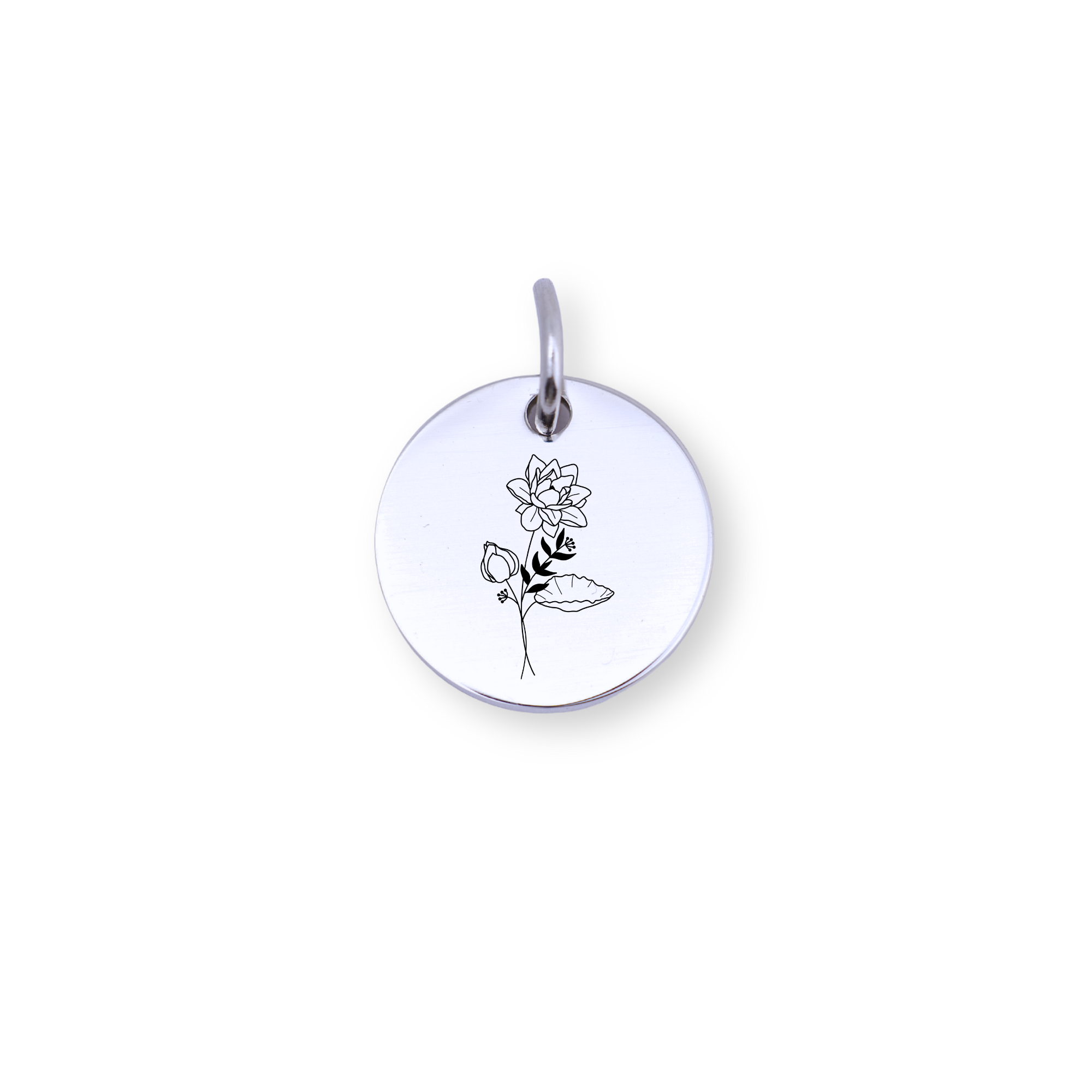 July Birth flower Charm – Water Lily