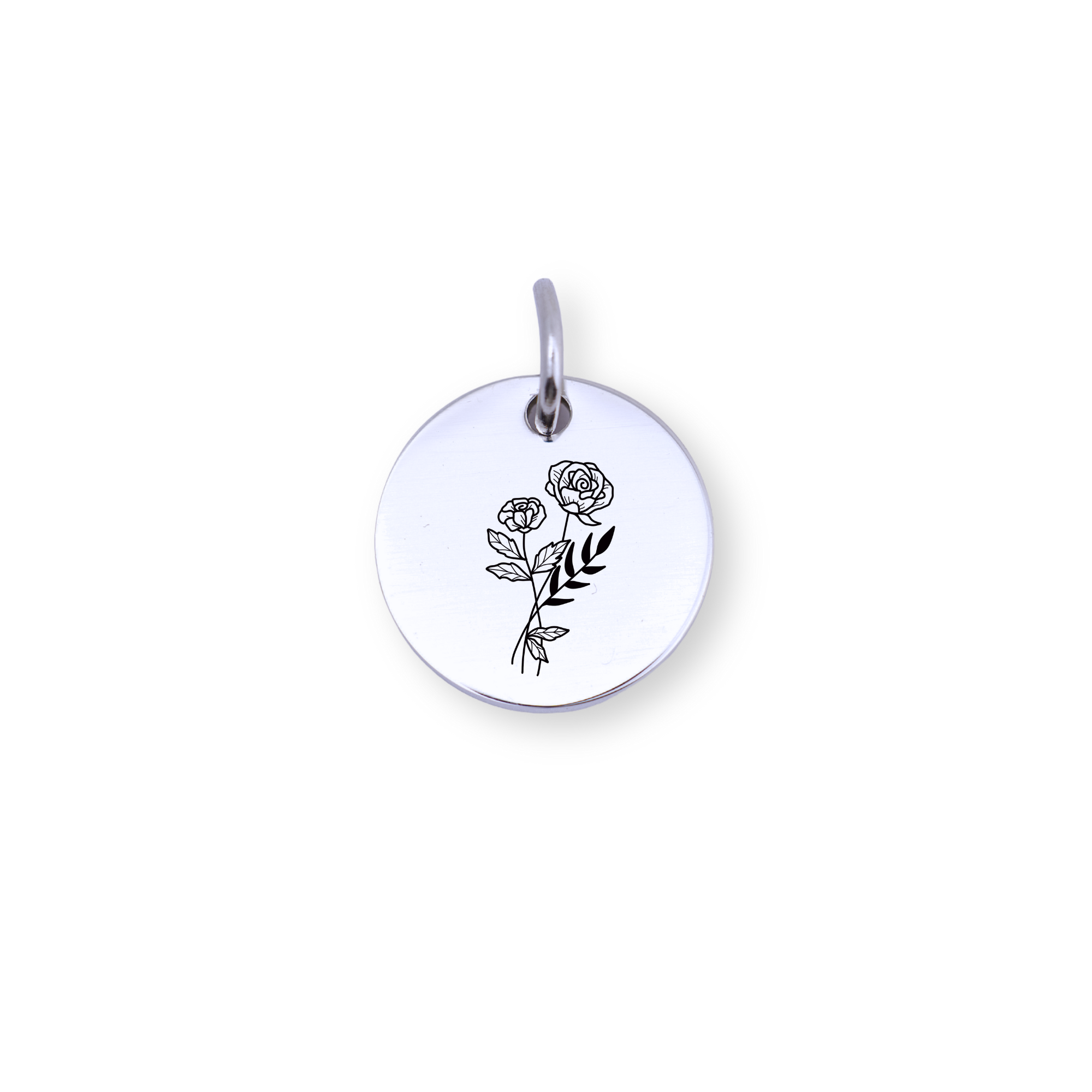 June Birth flower Charm – Rose