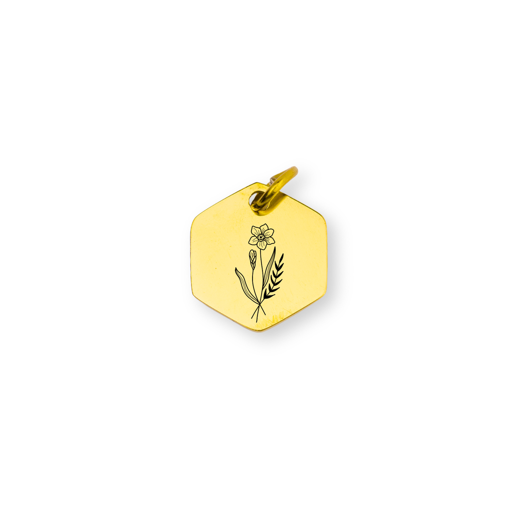 March Birthflower Charm – Daffodil