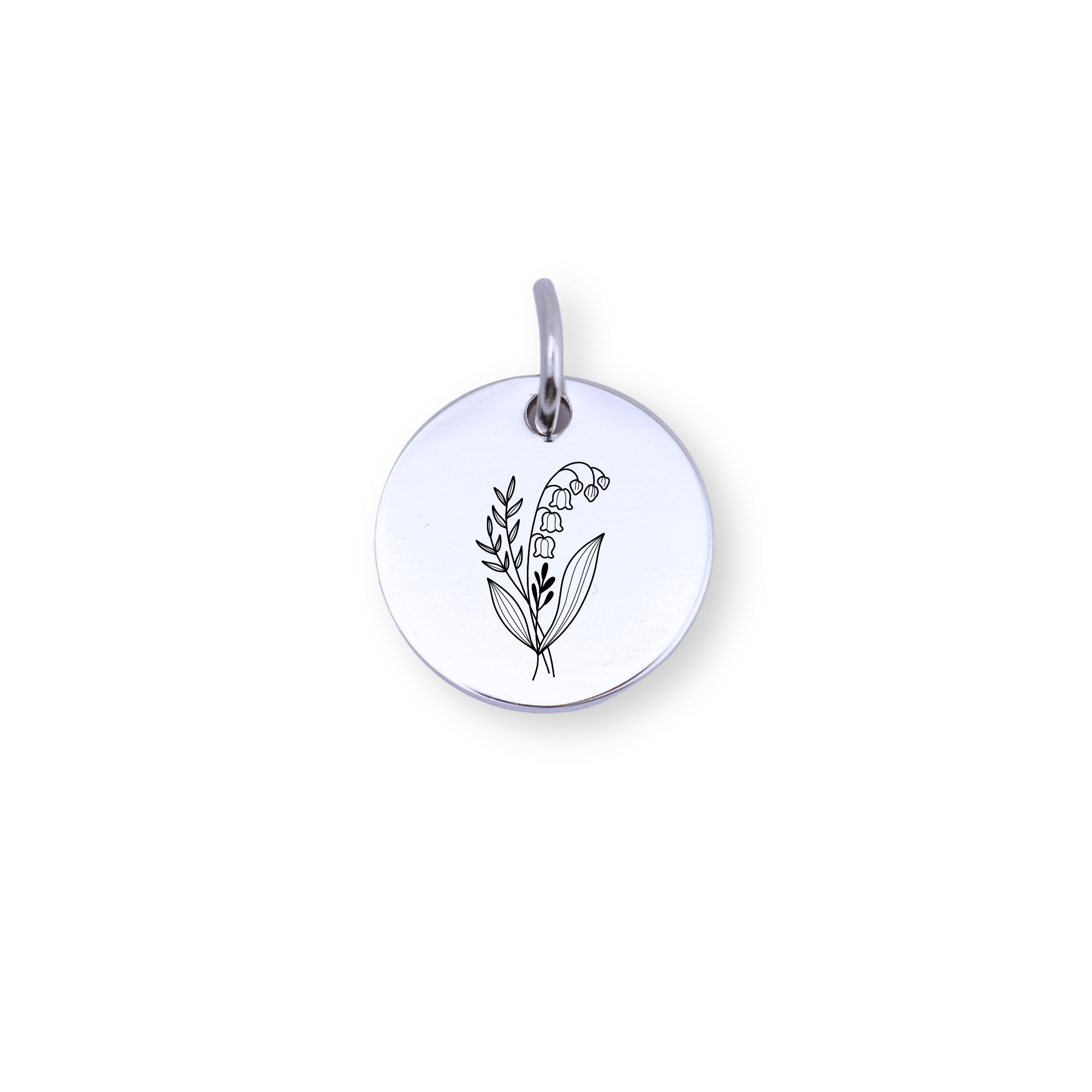 May Birth flower Charm – Lily of the Valley