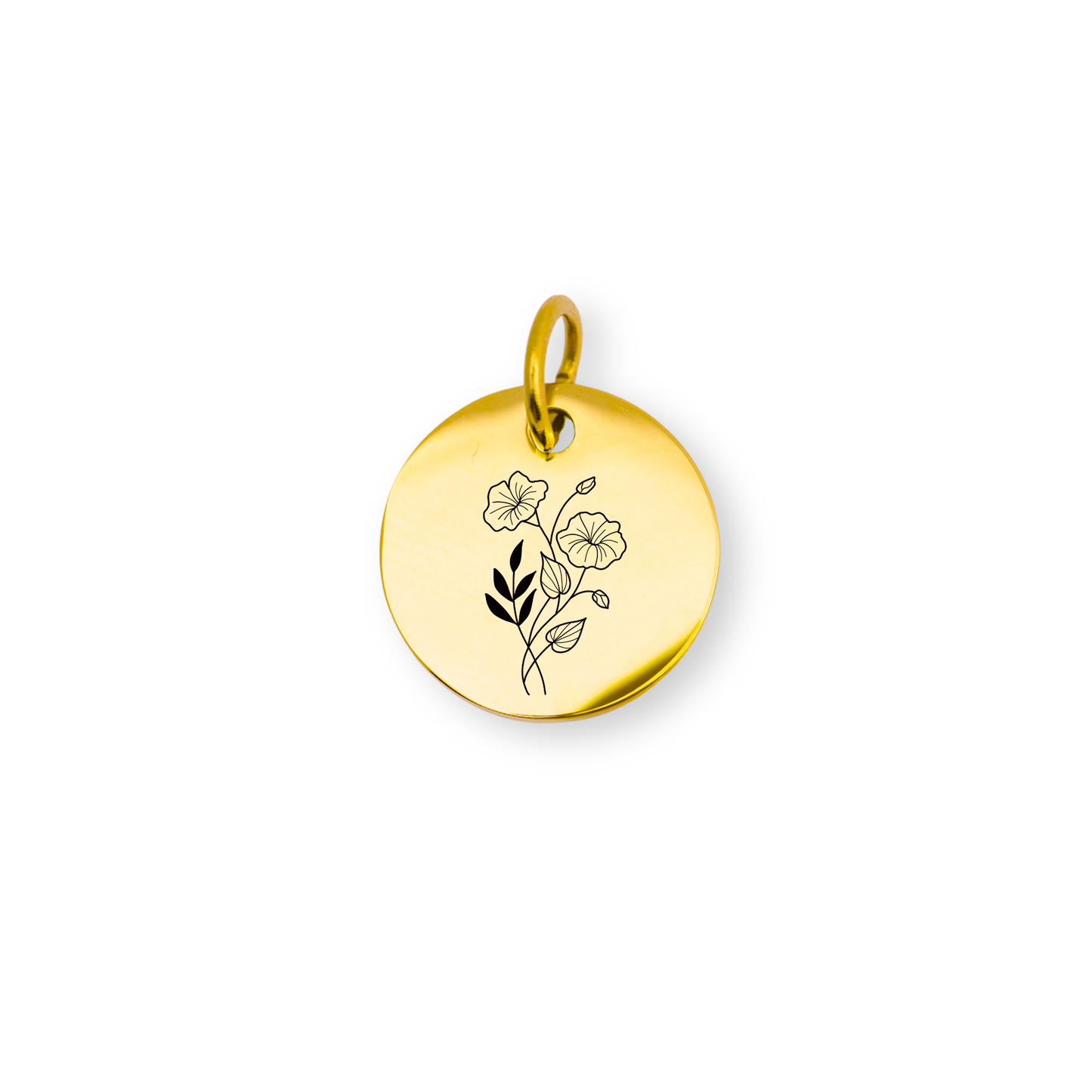 September Birth flower Charm – Morning Glory