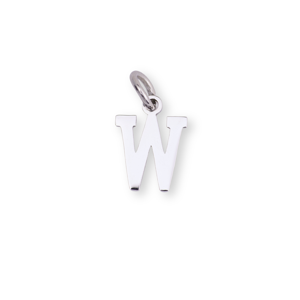 W - Letter Charm