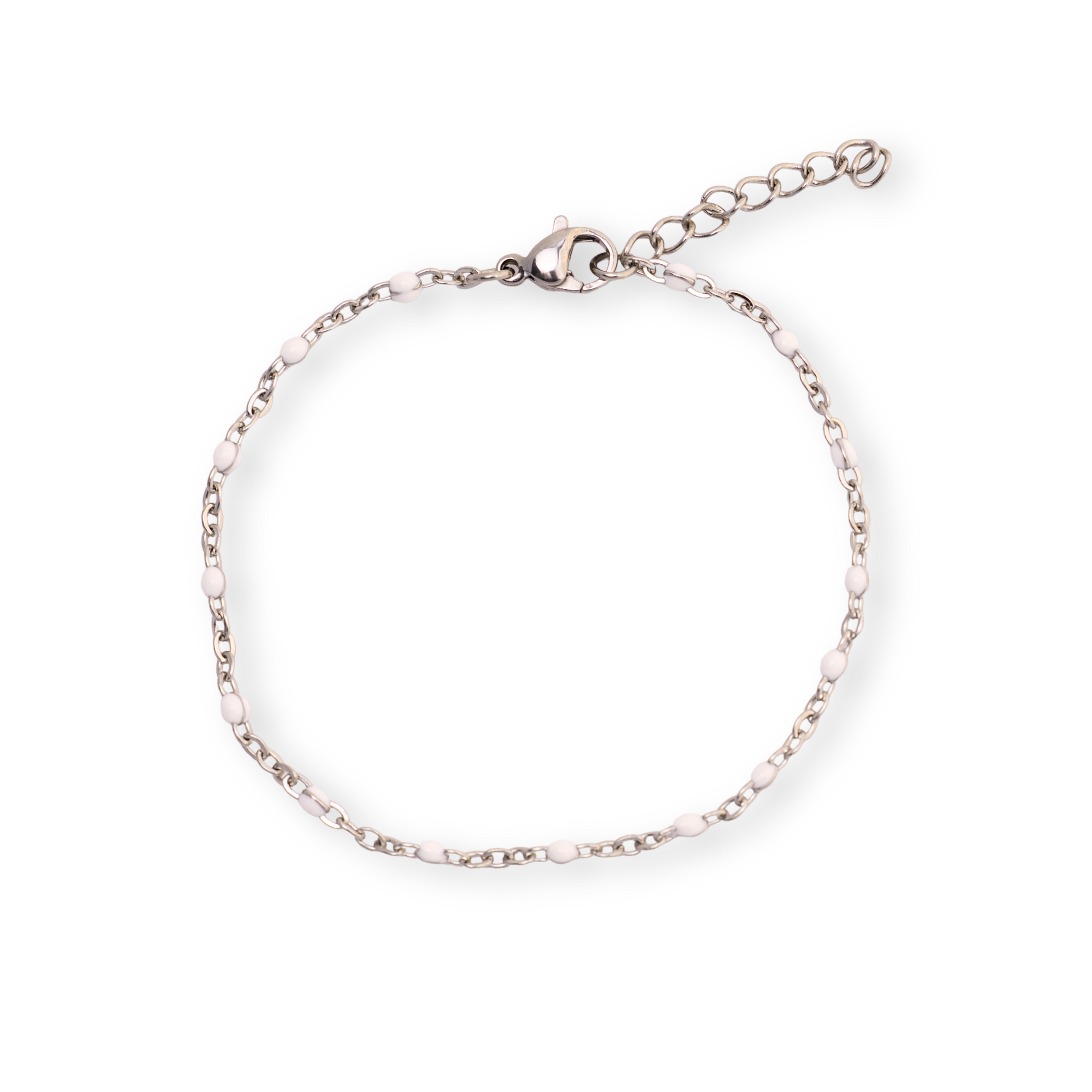 White Confetti Bracelet